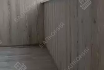 Отделка балкона с утеплением качественными материалами