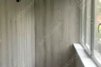 Отделка балкона с утеплением качественными материалами