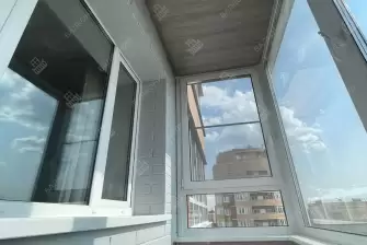 Отделка балкона с утеплением в многоквартирном доме