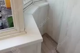 Отделка балкона с утеплением в многоквартирном доме