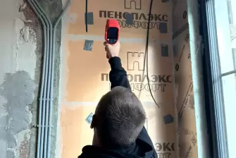 Утепление балкона и проверка тепловизором