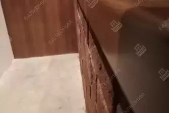 Отделка с объединением балкона и комнаты