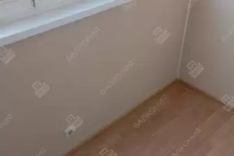 Остекление профилем Рехау и отделка балкона